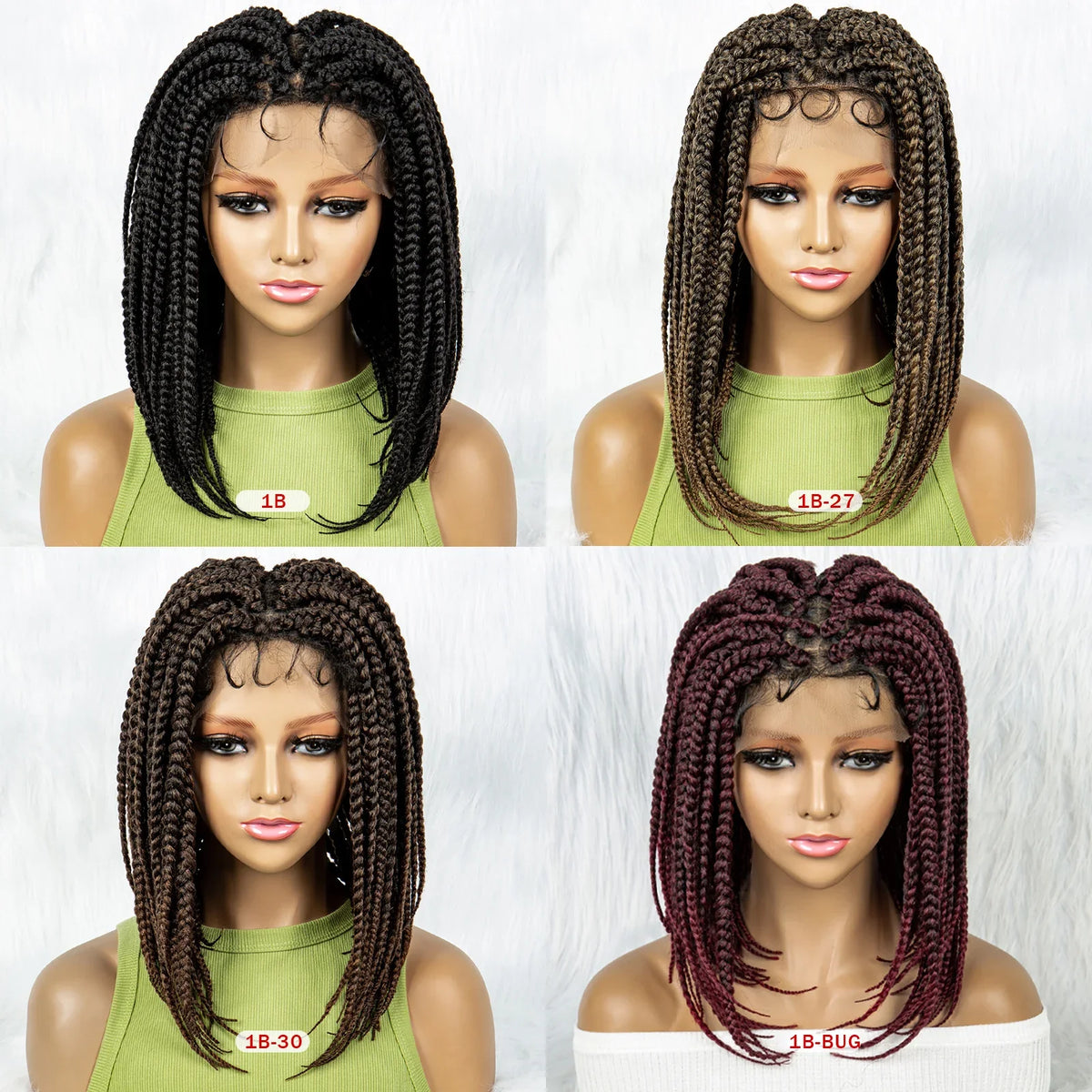 KIMA Short Butterfly Twisted Dreadlocks Wig | Full Lace