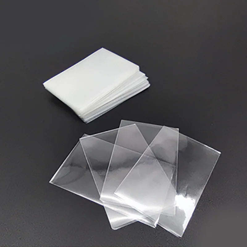 100pcs/set Various Sizes Transparent Card Sleeves Magic Card Game Tarot  Poker Cards Protector Board Game Card Sleeves
