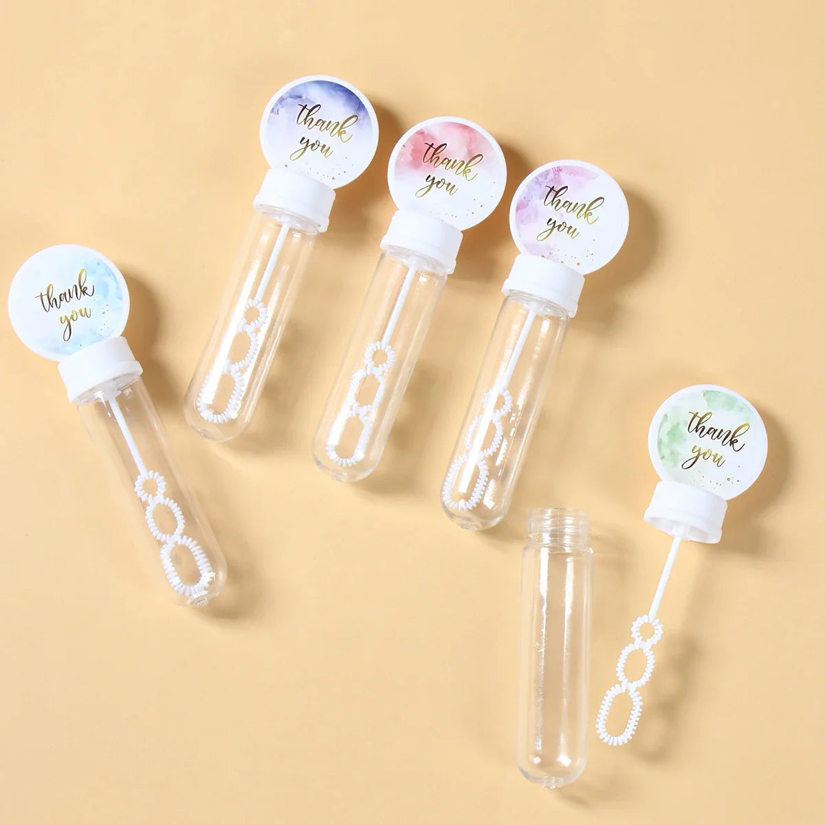 Wedding Party Bubble Soap Bottles Happy Wedding Party Decoration for Kids Thank you Bubble Soap Bottle Wedding Party Supplies