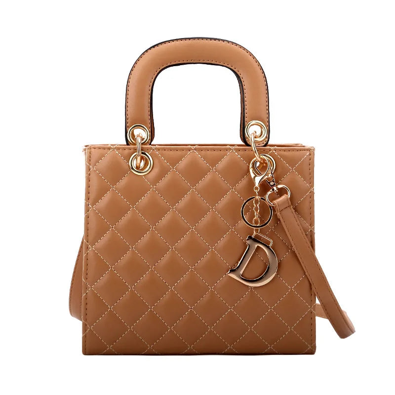 Luxury Lingge Chain Tote Bag | Women's Fashion Shoulder & Crossbody Handbag