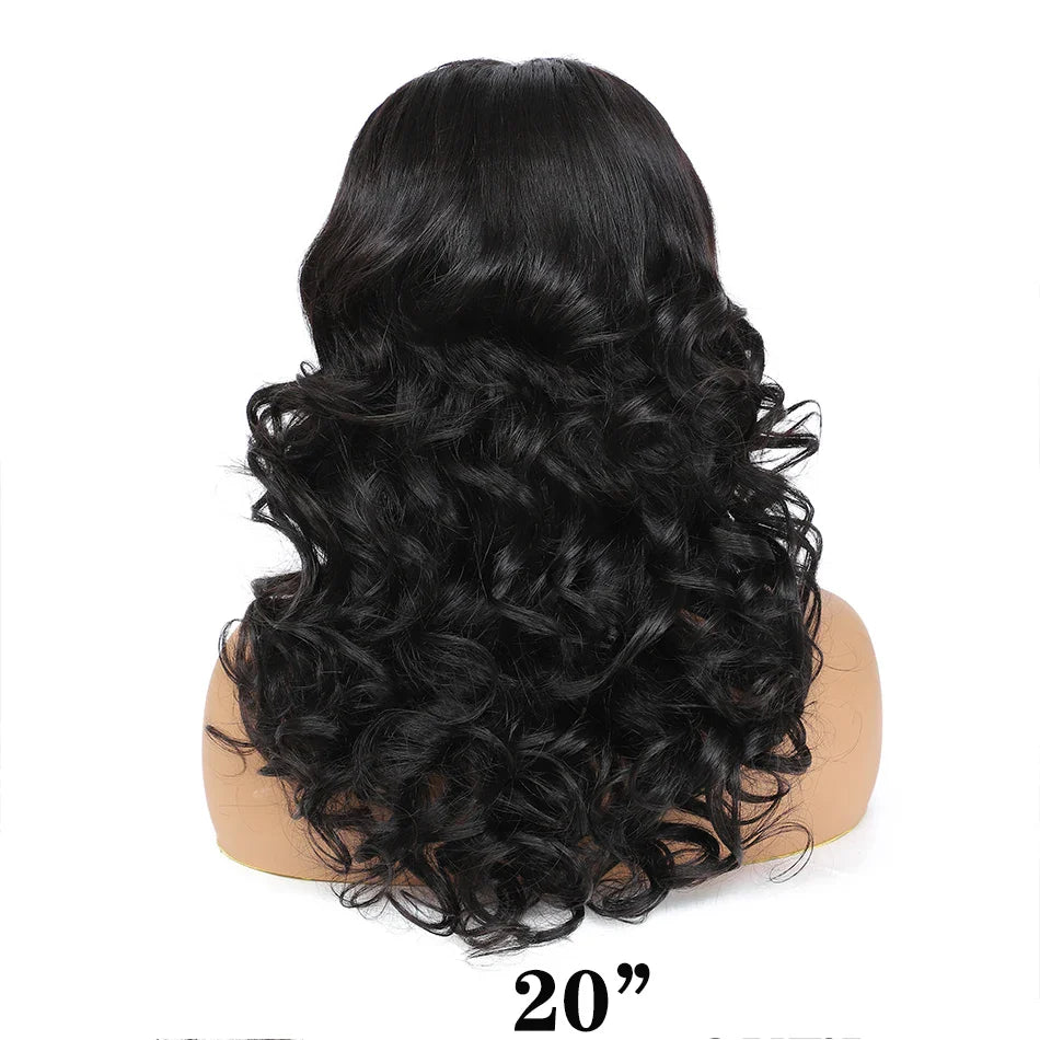 Vietnamese | 100% Human Hair | Bouncy Body Wave | HD Transparent Lace | Glueless | Wear And Go | Pre Plucked | Lace Closure Wigs