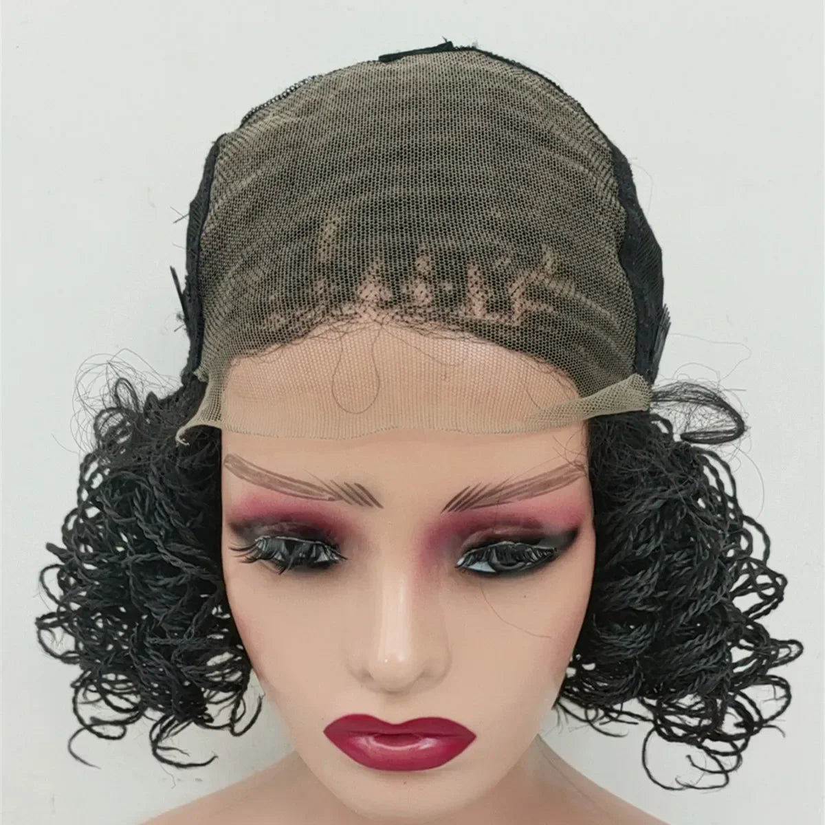 Micro Twist Braided Bob Wig | 5x5 HD Lace | Box Braids | Kanekalon Fiber | Pixie Style | Black Women