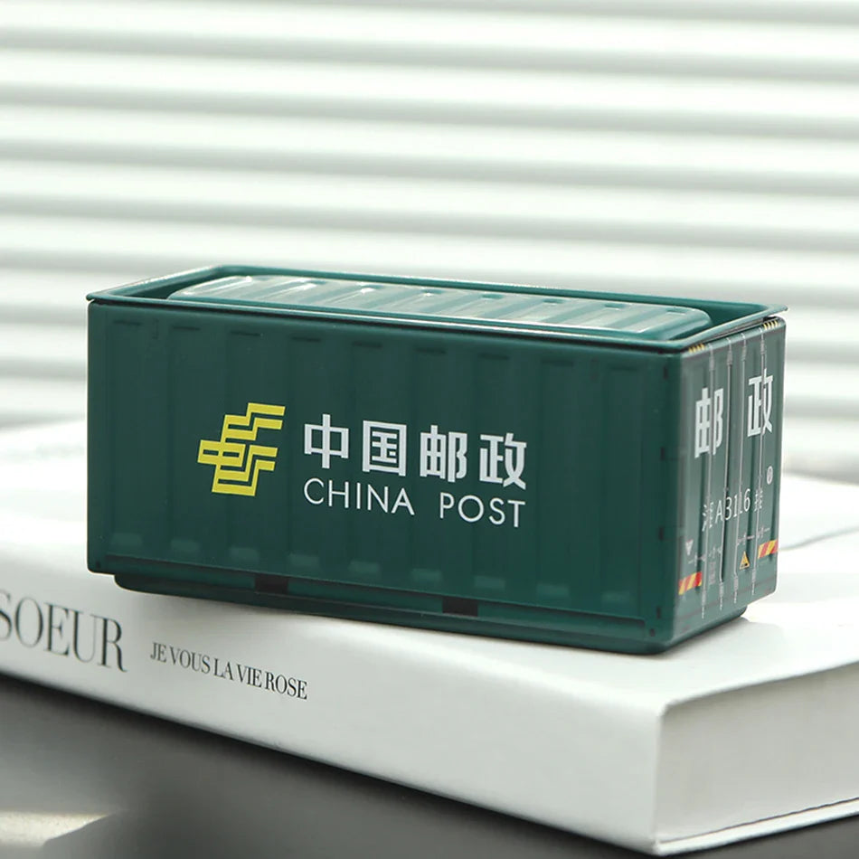 Mini Iron Storage Box Miniature Storage Iron Box Creative Decoration Collect Small Item Desktop Mini Container Model Xmas Gifts