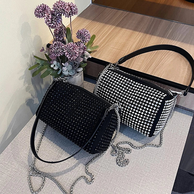New Spring & Summer Small Bags Trend | Personalized Color Diamond Pillow Bag & Chain Shoulder Crossbody Bag