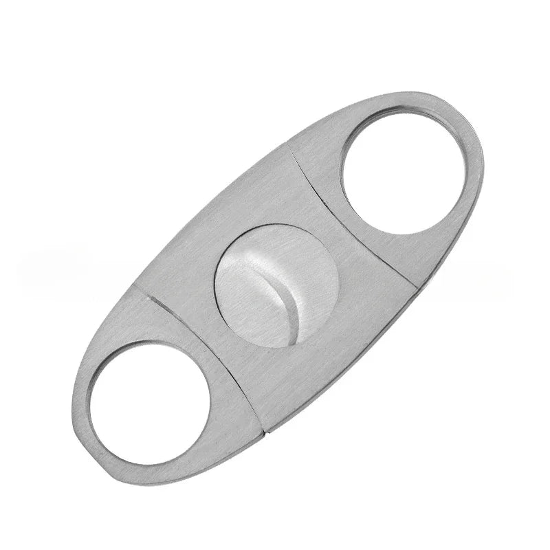 Multifunctional Stainless Steel Cigar Cutter Metal Classic Cutter Guillotine Cigar Scissors Gift Puncher Cutting Cigar Accessori