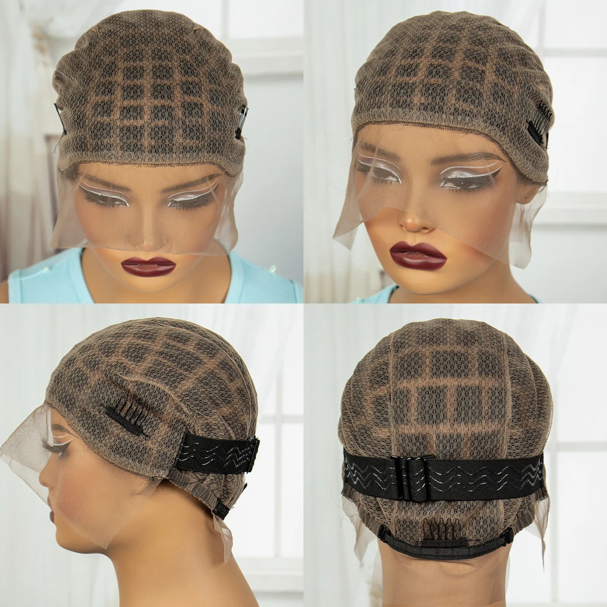 Full Lace Braided Wig Cap | Knotless Box Braid Base | Sew-In & Crochet Ready