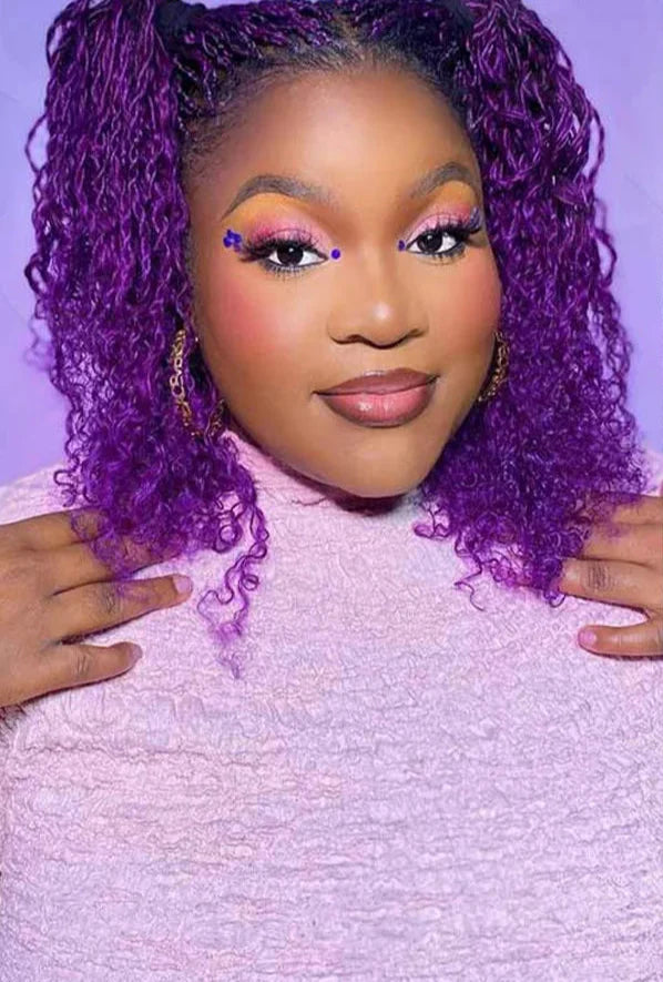 Afro Kinky Bulk Human Hair for Braiding | 50g Brazilian Remy Extensions for Dreadlocks & Crochet Braids