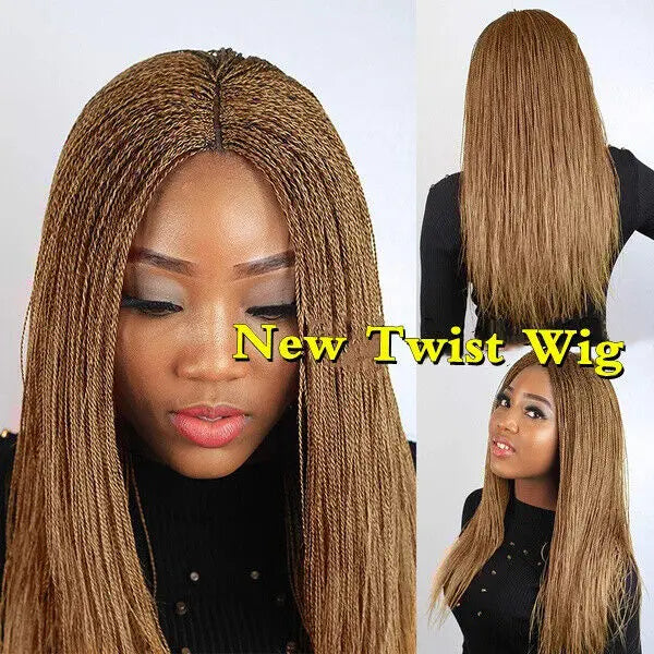 Micro Braided Wig | Synthetic Braids | Party Wig | Ready-to-Wear Braids