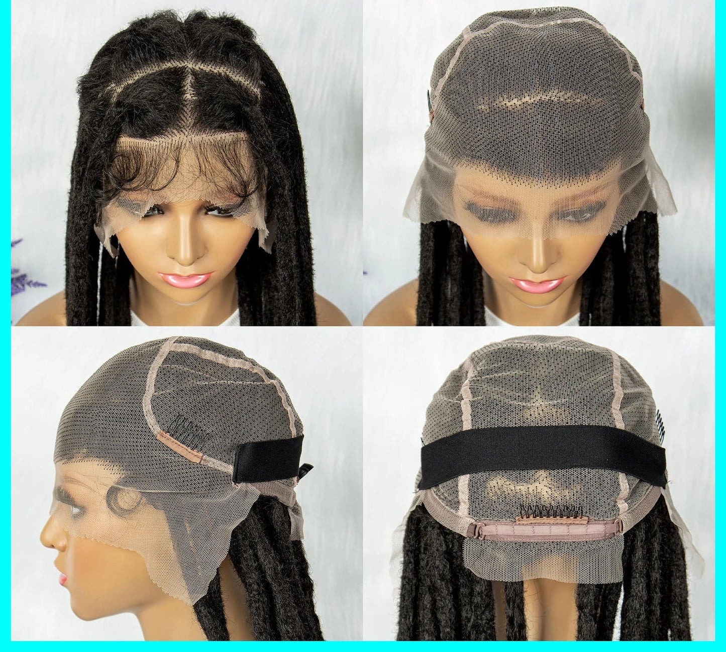 KIMA 50" Extra Long Box Braids Wig | Full Lace Front