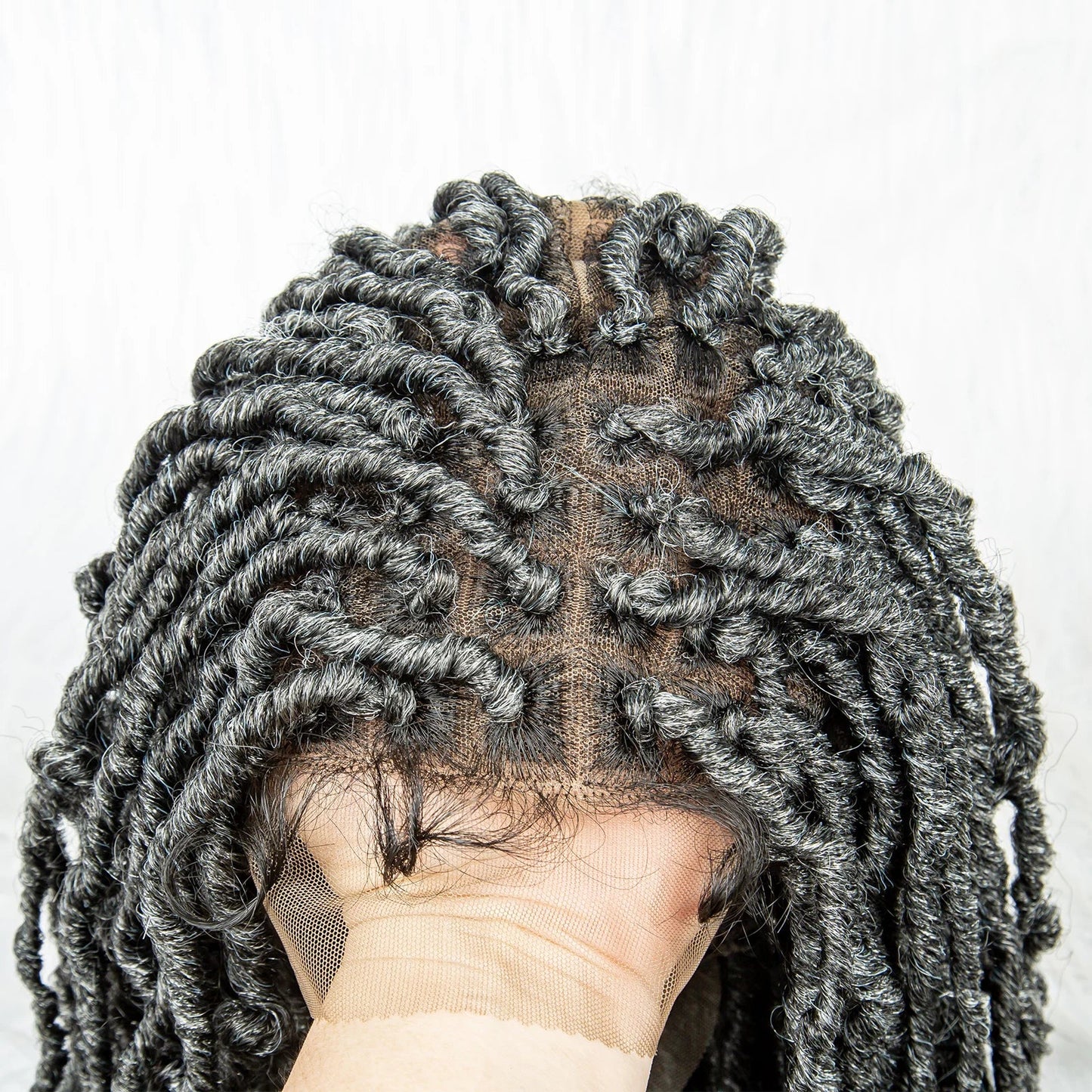 KIMA 36" Colorful Dreadlocks Braids Wig | Full Lace Front & Baby Hair