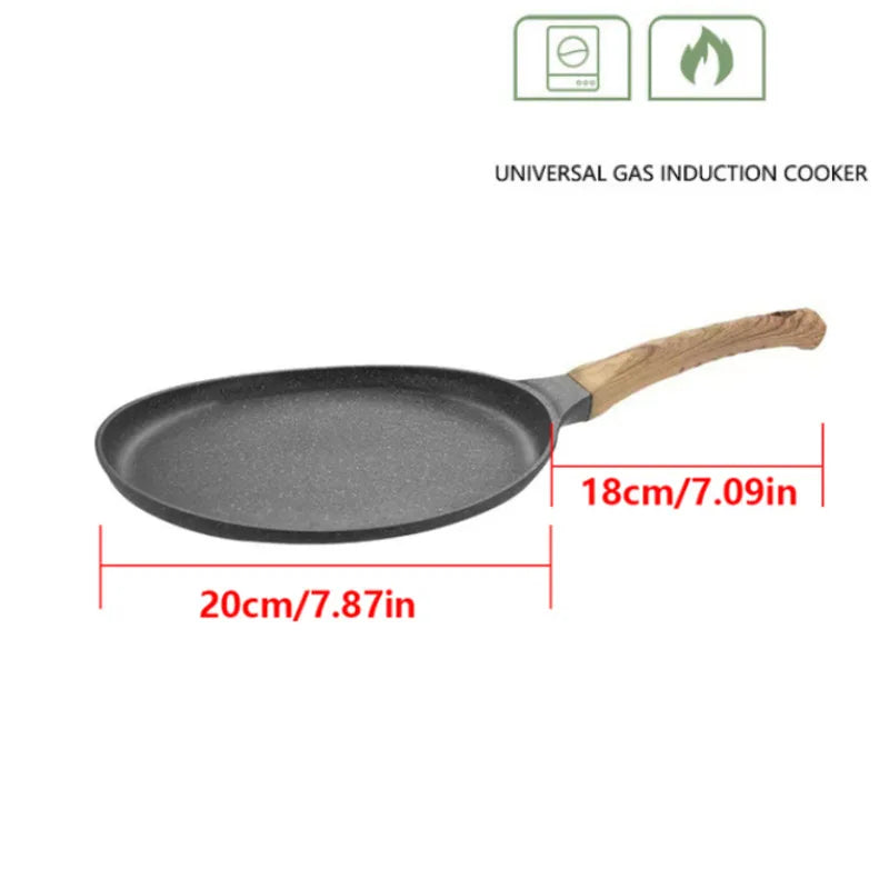 Thousand Layer Pizza Baking Tray Steak Pancake Kitchen Electric Stove Gas Stove Universal Non Stick Frying Pan Flat Bottomed Pan
