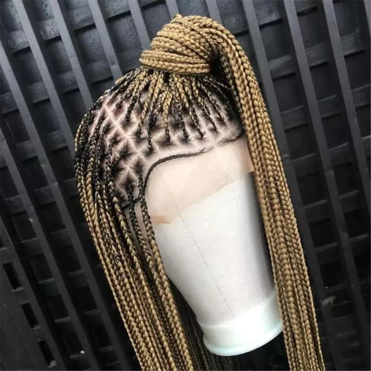 Full Lace Braided Wig | Synthetic Braids | Daily Use | Natural Look