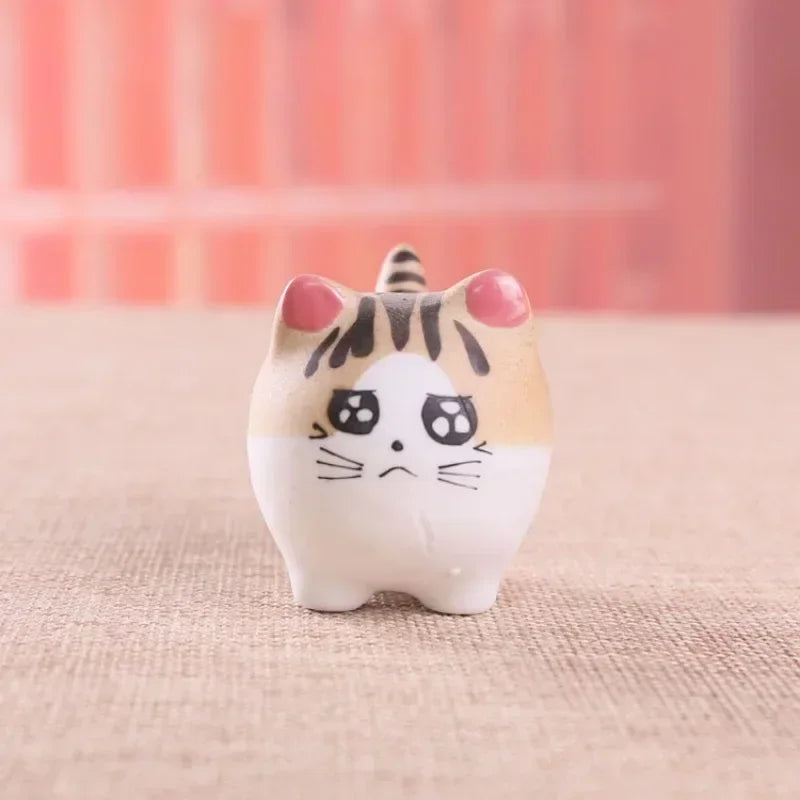 Ceramic Flower Pot Cute Cat Succulent Plant Pots Vase Simulation Cartoon Animal Pots Planters for Indoor Plants Home Decoration