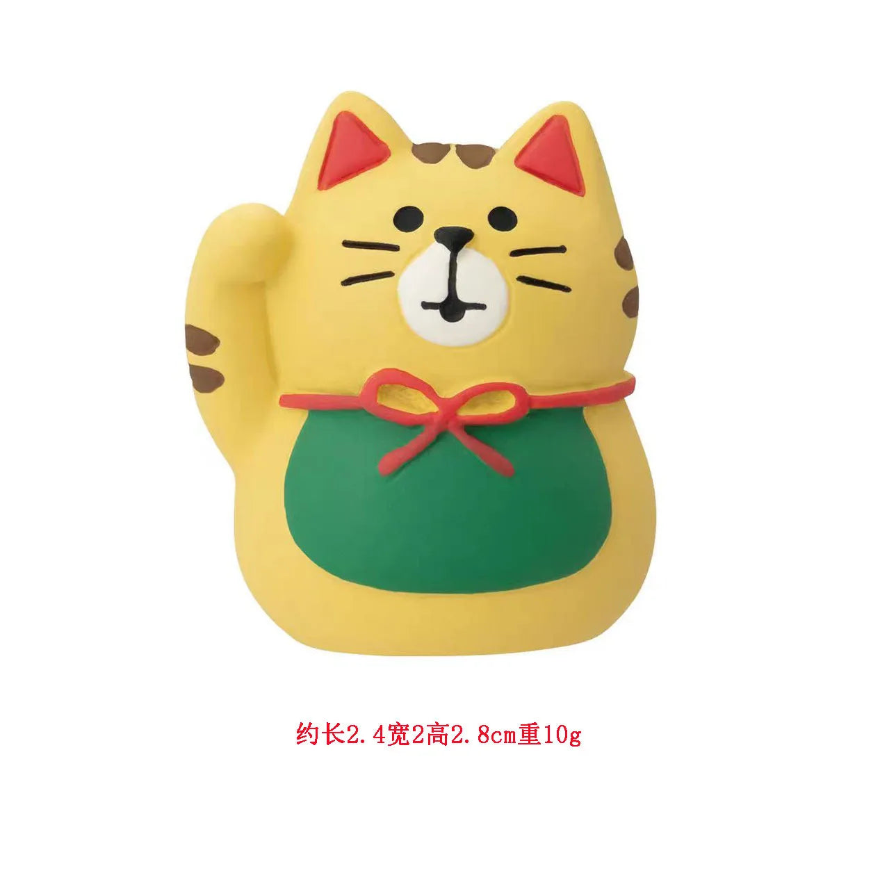 Japanese Style ZAKKA Cat Crafts Small Ornaments for Chinese New Year Snake Year Trend Bonsai Food and Decorative Resin Figurines