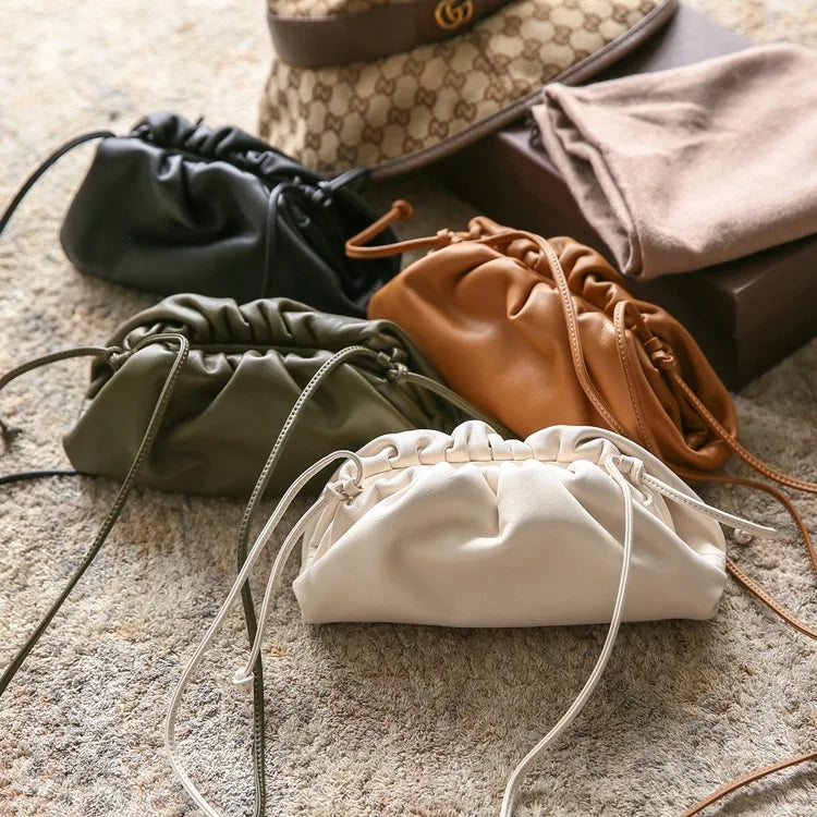 Luxury Soft PU Leather Women's Shoulder Bag | High Quality Small Crossbody Bags & Fashion Female New Handbags (Messenger Hobos)