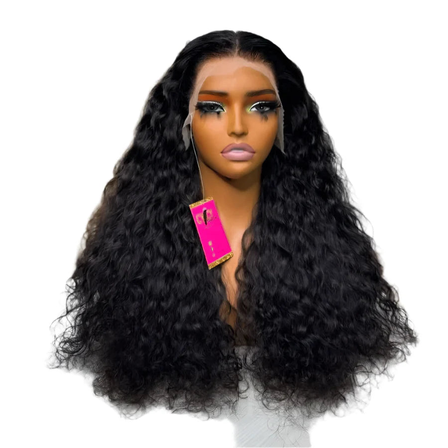 Real HD Transparent 13x6 Deep Wave Frontal Wig | Curly Human Hair | Glueless