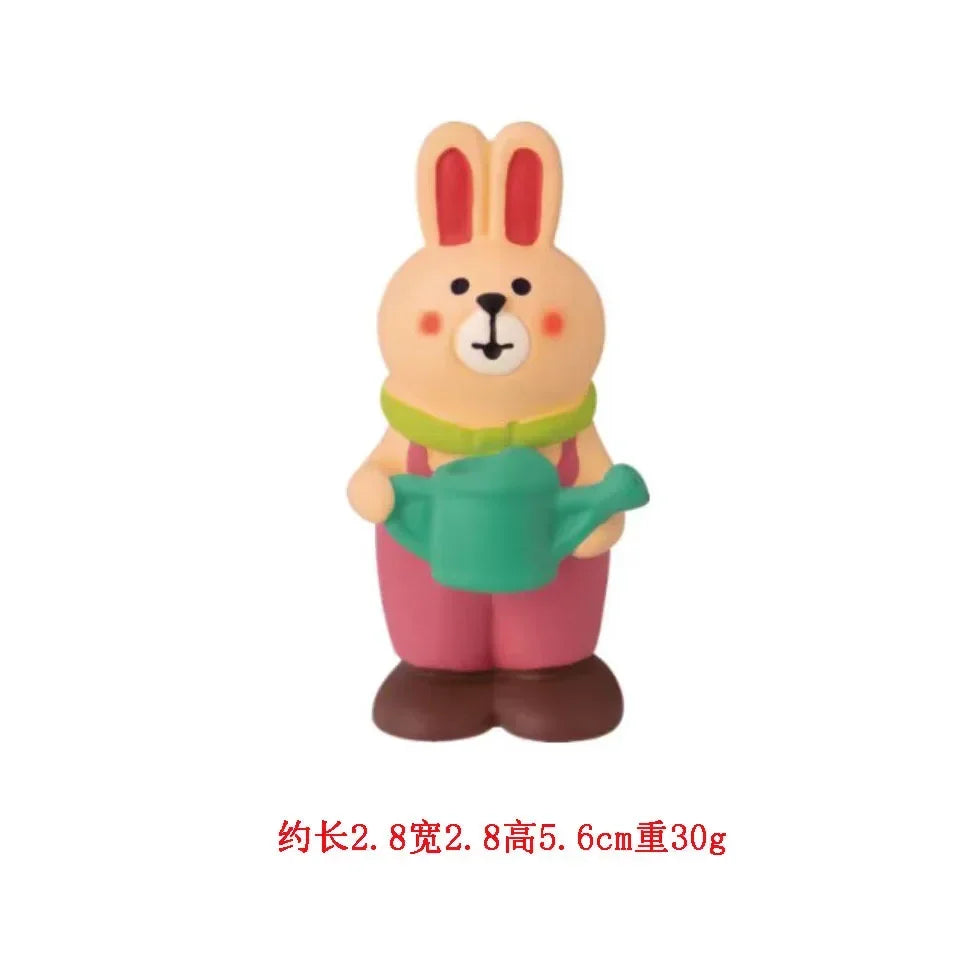 Spring-flowering Scene Decorate Home Decoration Garden Farm Scene Series Bookshelf Decoration Set Children's Toy Doll Ornaments