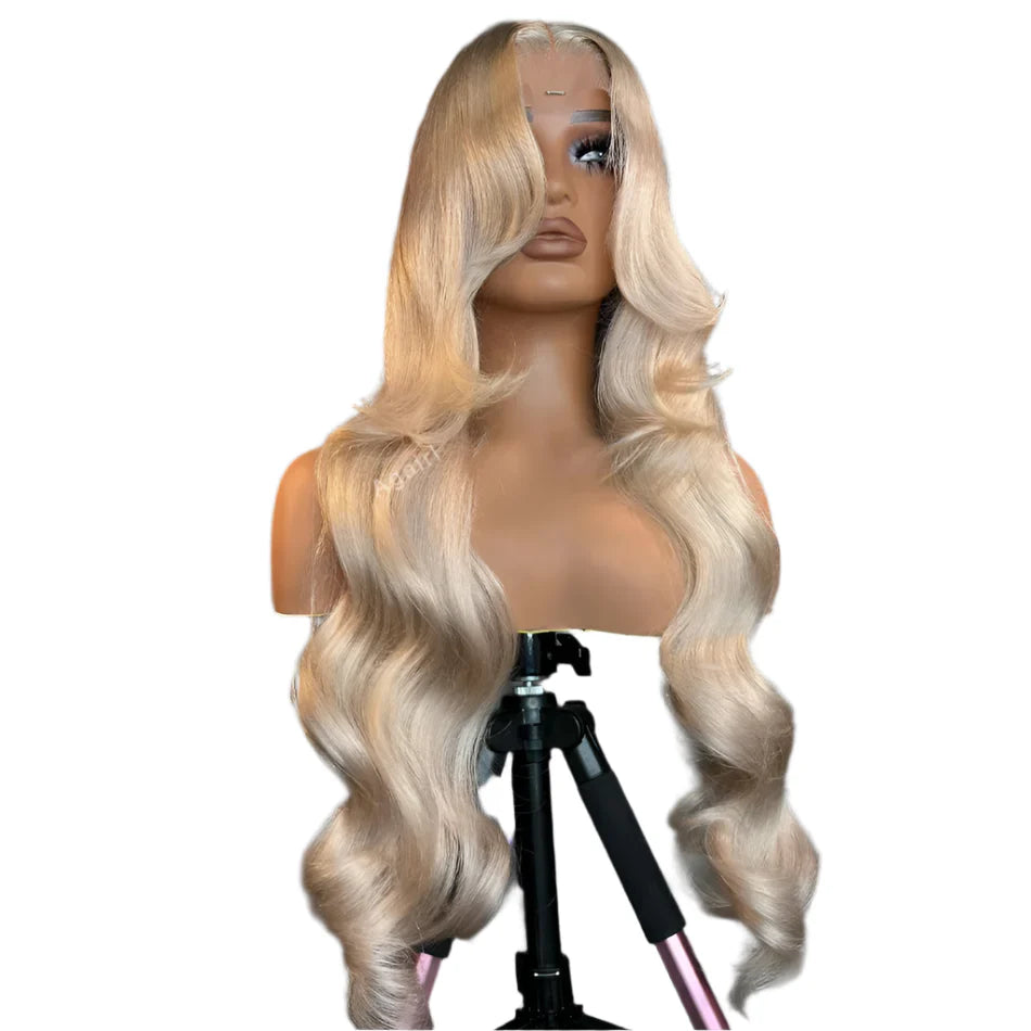 Ombre 613 Blonde & Brown 13x6 Lace Frontal Wig | Human Hair Body Wave