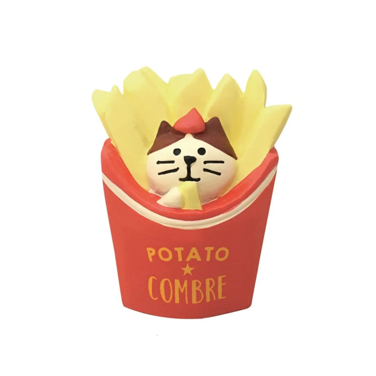1pc ZAKKA Japanese Cat Food Bakery Coffee Shop Scene Decoration Resin Crafts Small Ornaments Croissant Donut Dessert Cupcake