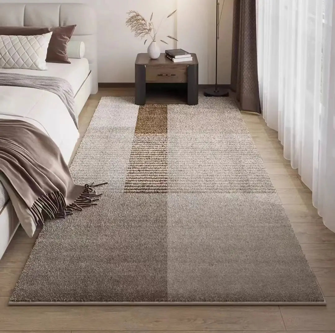 Japanese Amazing Silence Style Imitation Cashmere Carpet Living Room Bedroom Bedside Decorative Carpet Soft Comfort Washable Mat