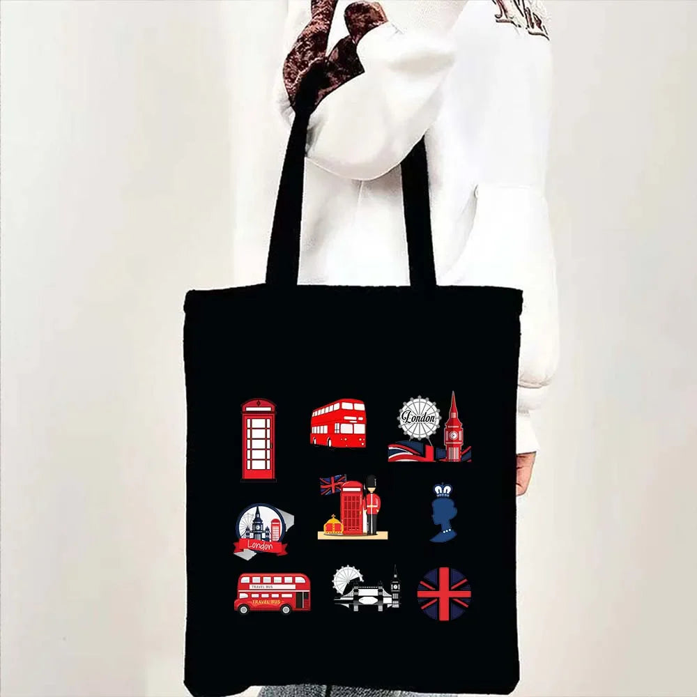 Woman's Large Capacity Canvas Tote Bag | Stylish Travel & Shopping Shoulder Handbag (Work, Gym, Grocery, Eco-Friendly)