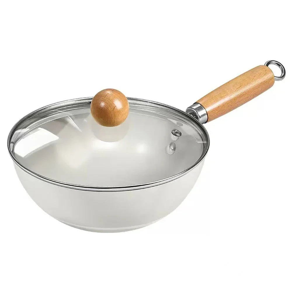 Mini Ceramic Non-Stick Frying Pan Wok Home Egg Steak Skillet Pancake Fried Induction Cooker Gas Stove Saucepan Kitchen Cookware