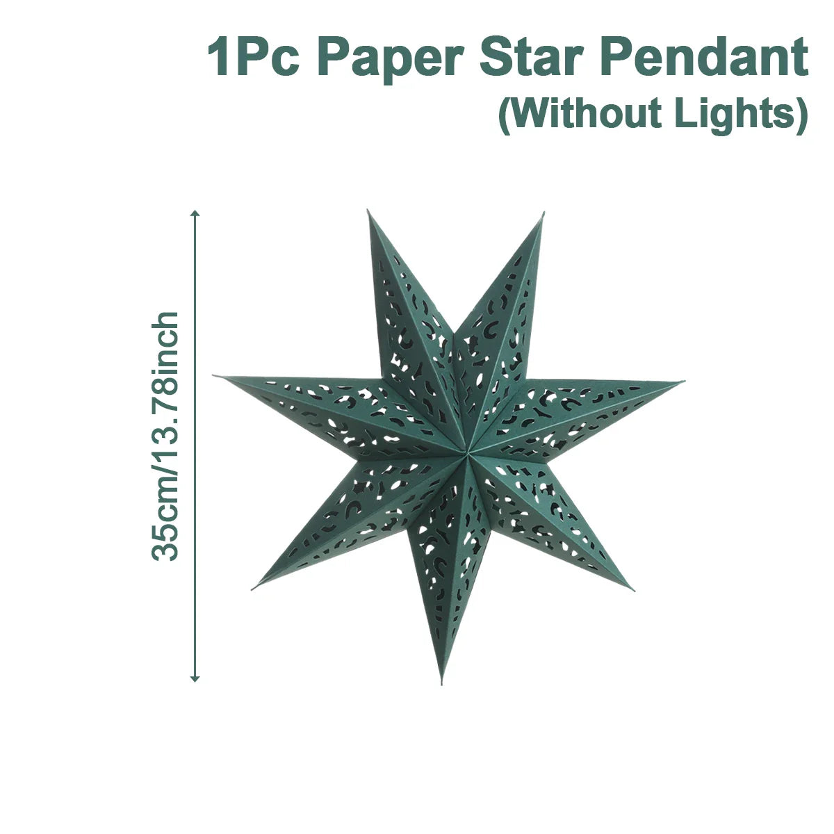 Christmas Paper Star Pendant Merry Christmas Decorations for Home 2025 Navidad Xmas Tree Hanging Lampshades Ornament New Year