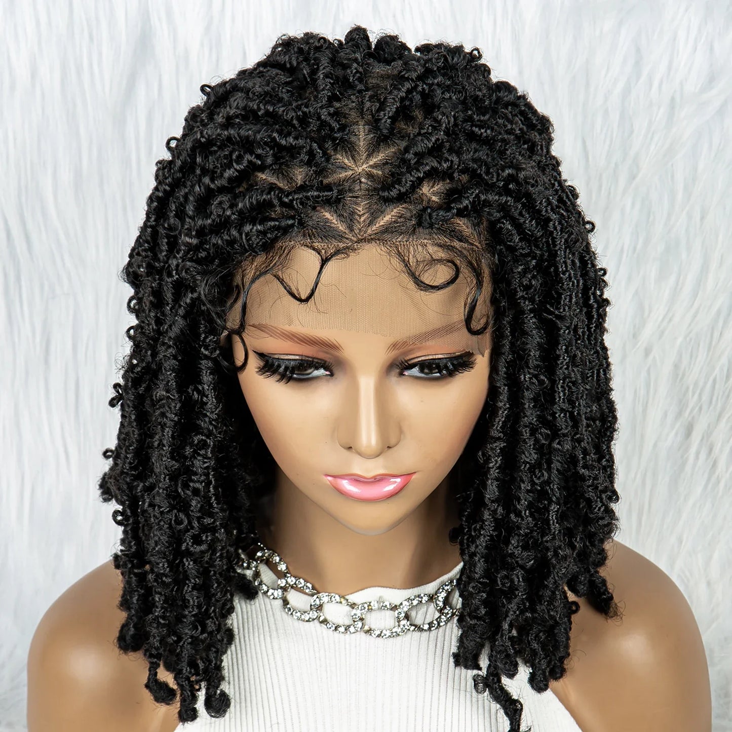 KIMA Box Braids Wig | Lace Front | Baby Hair | Synthetic Braided Wig