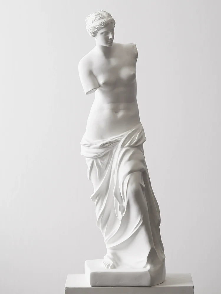 Figurine de la mythologie grecque en résine, Statue de Venus de Milo, Sculpture d'Afrodite, Figurine de déesse, décoration arti