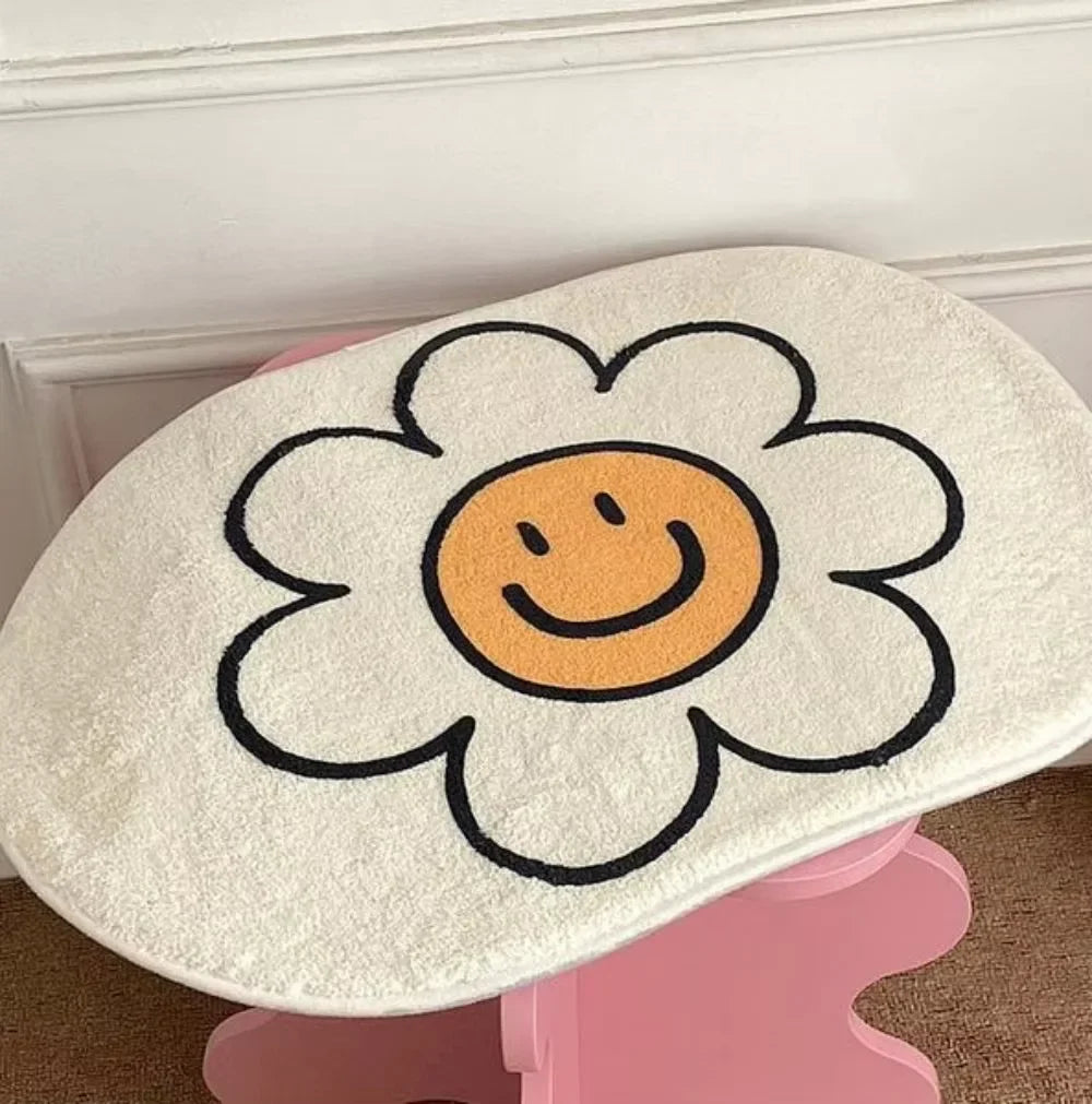 VIKAMA Simple Carpet Coffee Shop Carpet Living Room Rug For Bedroom Entrance Hall Doormat Bedroom Decoration  Bathroom Floor Mat