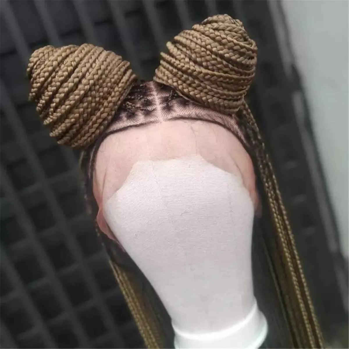 Full Lace Braided Wig | Synthetic Braids | Daily Use | Natural Look