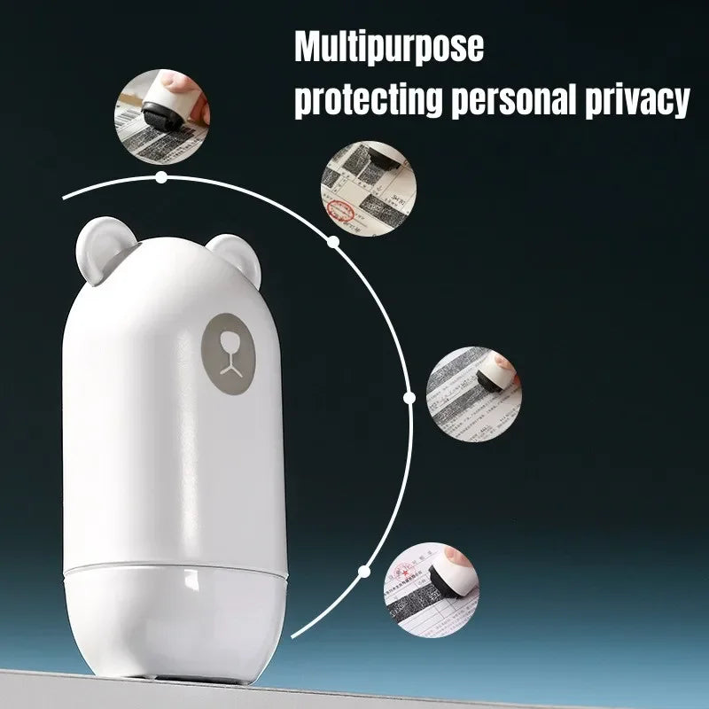 Privacy Protection Roller Stamp! Guards Sensitive Data, Anti-Theft Design for Secure Information Coverage!