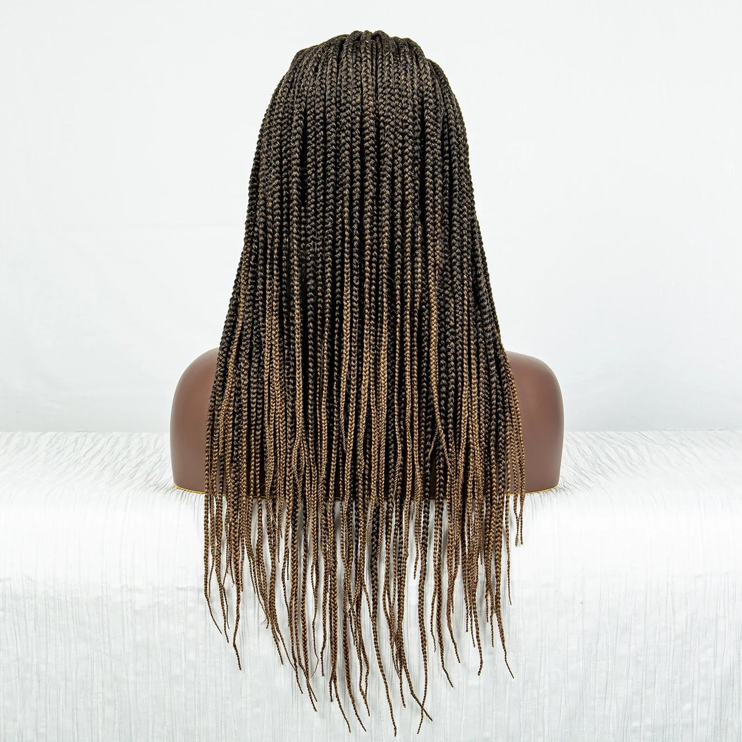 Knotless Cornrow Box Braids Full Lace Wig | Baby Hair | Clearance Sale | Black Women