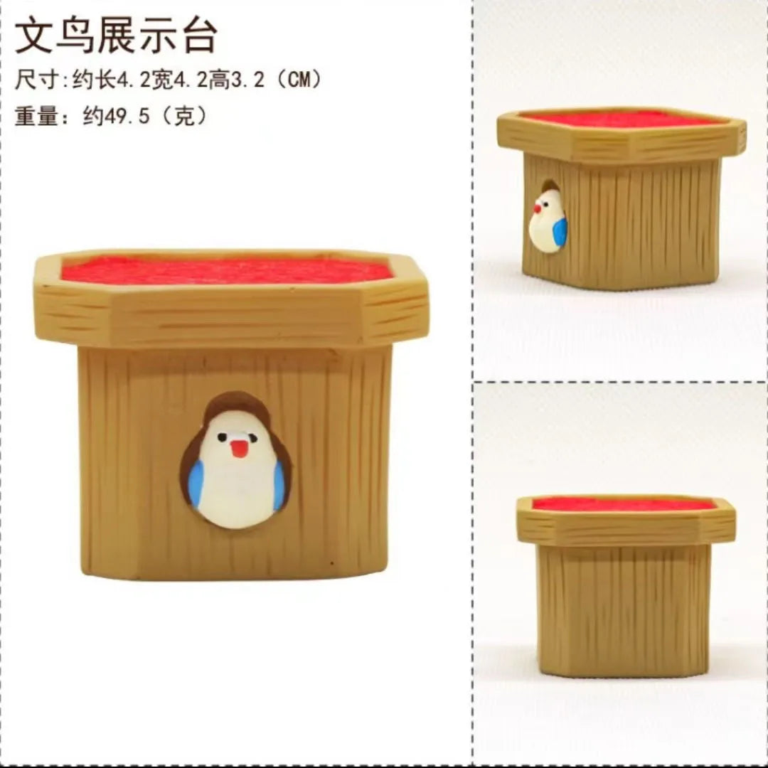 1pc ZAKKA Japanese Cat Food Bakery Coffee Shop Scene Decoration Resin Crafts Small Ornaments Croissant Donut Dessert Cupcake