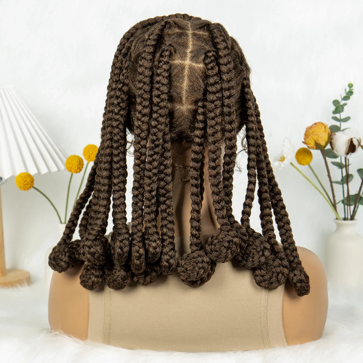 KIMA Chunky Knotless Bantu Box Braids Wig | Full Lace