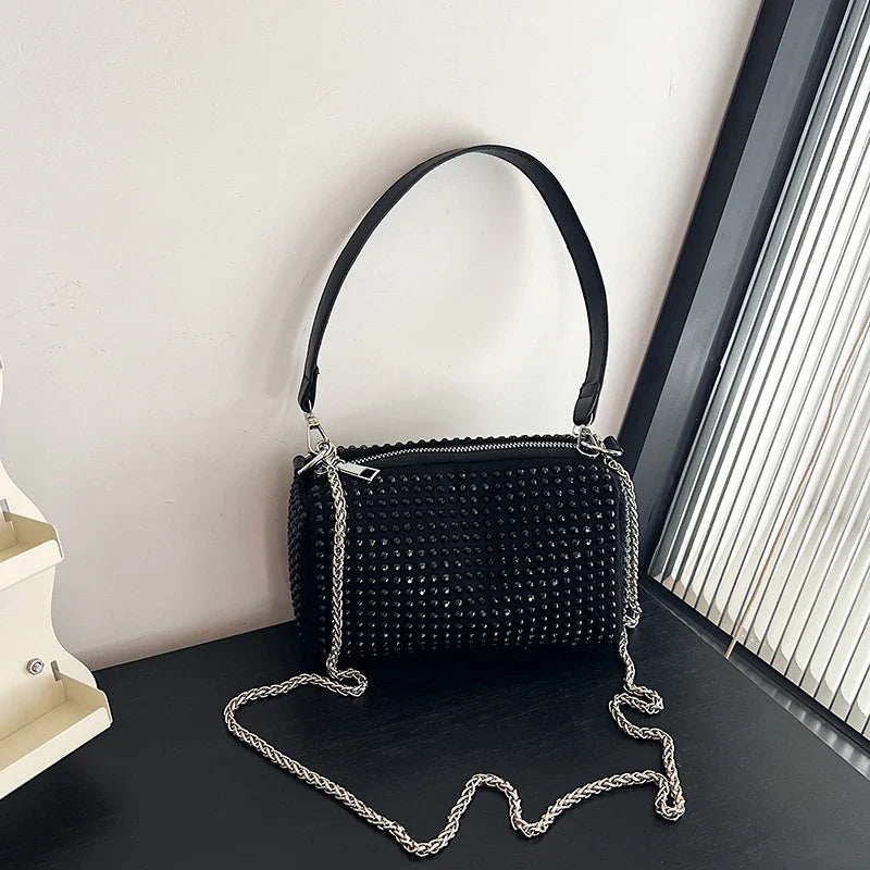 New Spring & Summer Small Bags Trend | Personalized Color Diamond Pillow Bag & Chain Shoulder Crossbody Bag