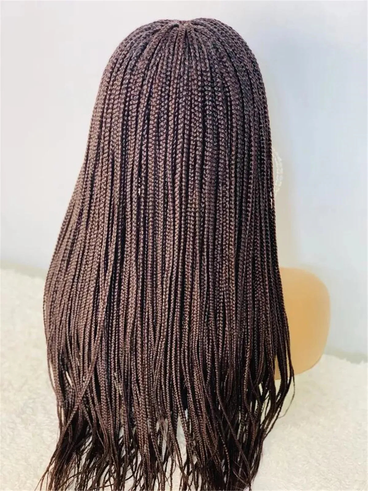Box Braided Full Lace Wig | Braided Lace Wig for Black Women | Kanekalon Hair