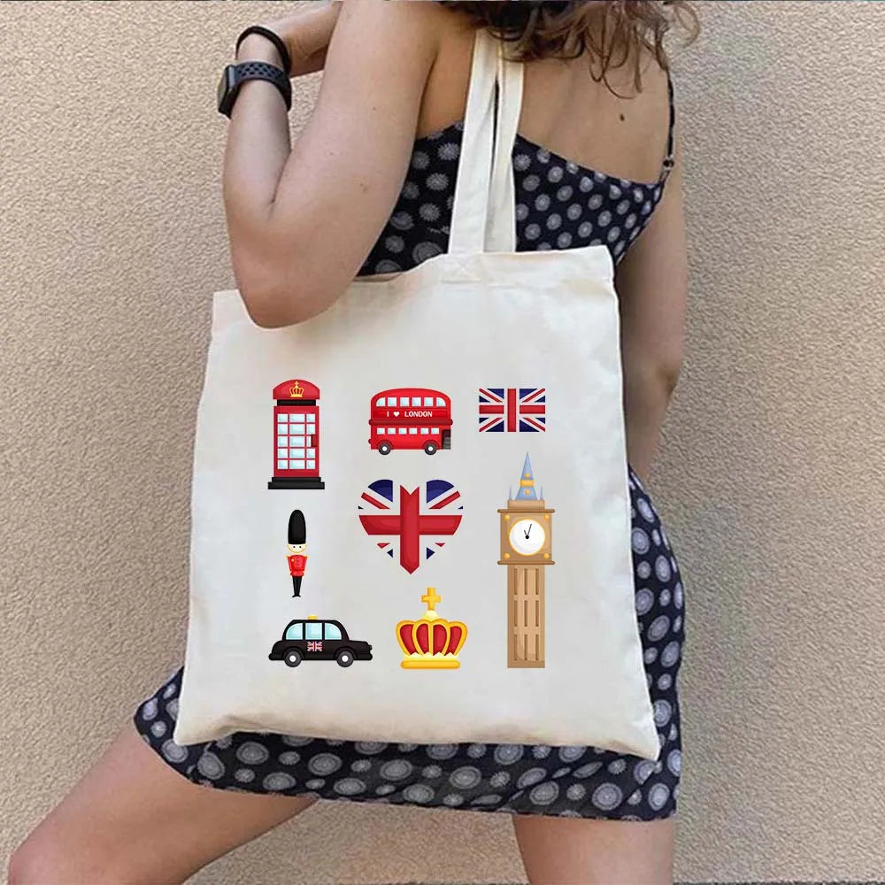 Woman's Large Capacity Canvas Tote Bag | Stylish Travel & Shopping Shoulder Handbag (Work, Gym, Grocery, Eco-Friendly)
