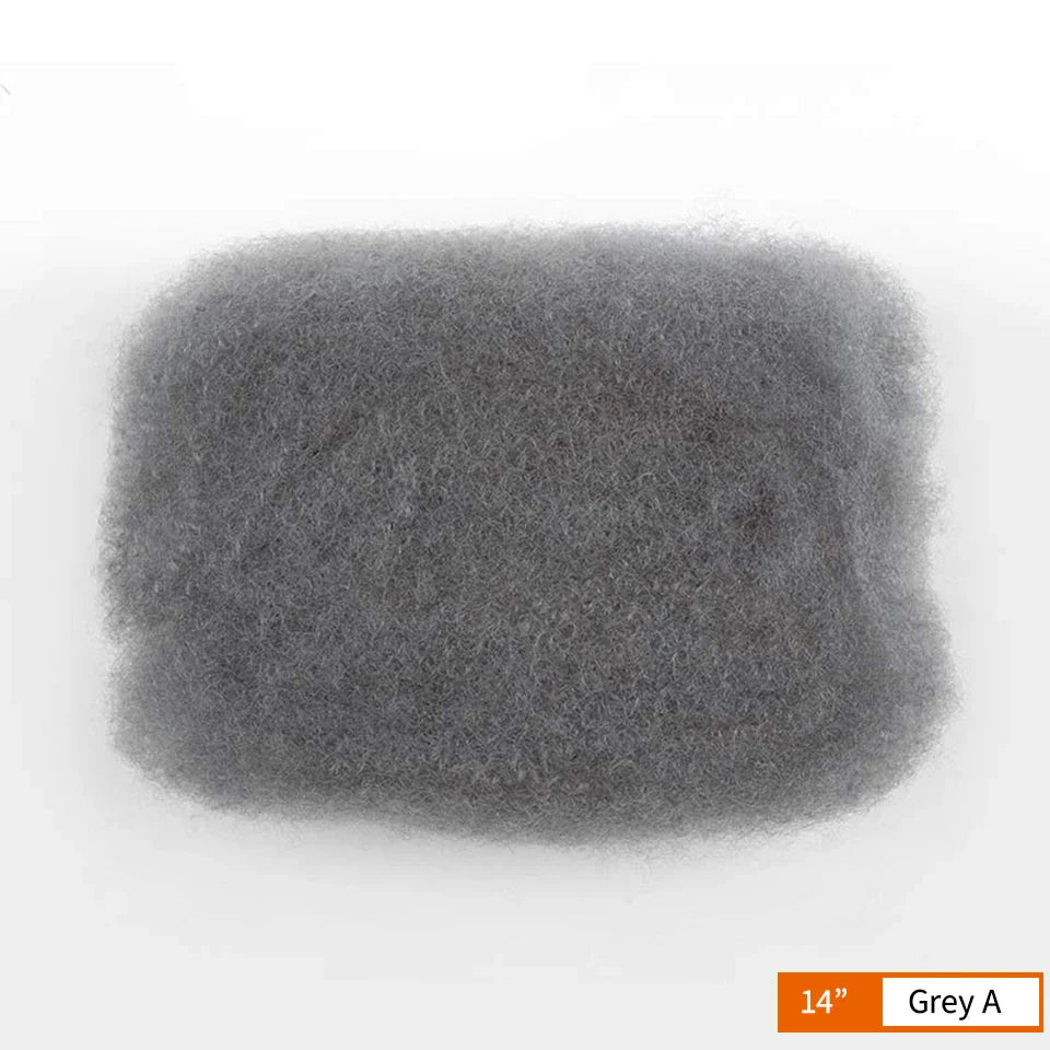 Afro Kinky Curly Bulk Human Hair | For Locs, Twists & Braids