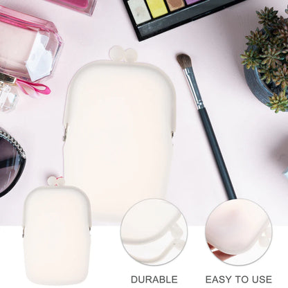 Silicone Phone Bag & Coin Purse for Women | Candy Color Small Wallet Holder Pouch (Ladies Handbag Clutch, Travel Accessories Storage)