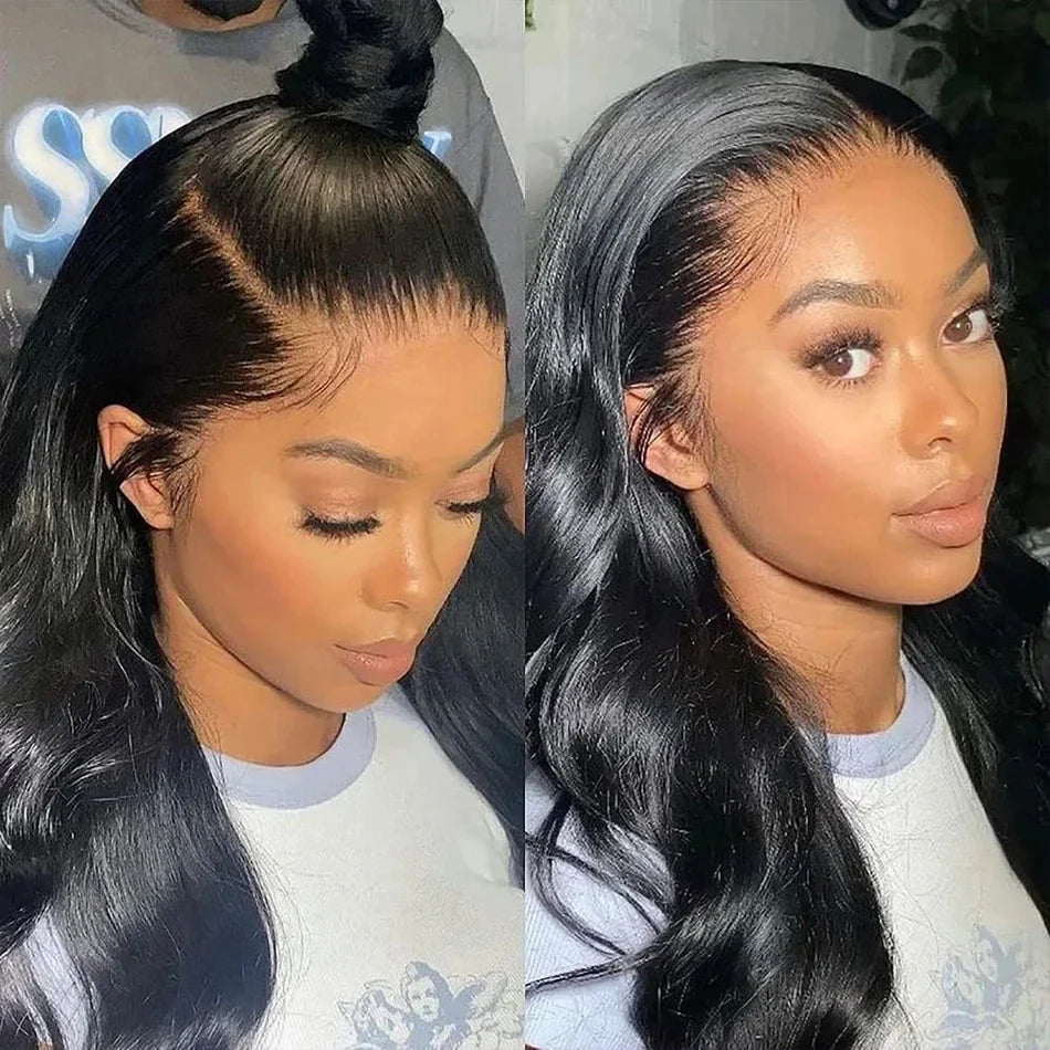 13x4 HD Lace Front Water Wave Wig | Long | 360 Lace Frontal | Brazilian Virgin Hair
