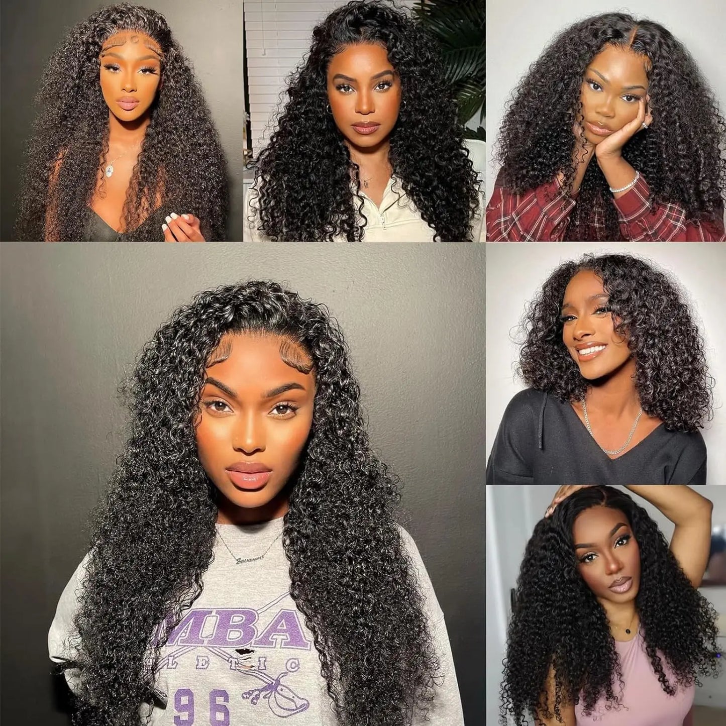 Double Drawn Kinky Curly HD Lace Frontal Wig | High Density Human Hair