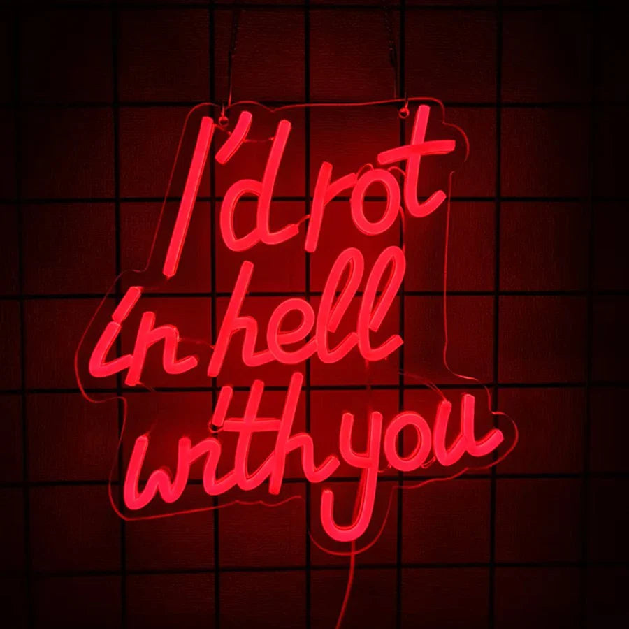 Halloween Theme Neon Signs, Led Letter Icons, Used For Room, Horror Cinema, Haunted House Adventure, Bar, Club Wall Decor.