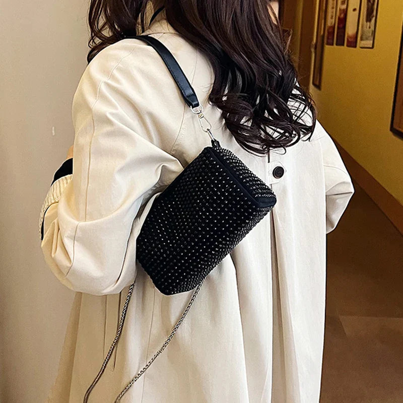 New Spring & Summer Small Bags Trend | Personalized Color Diamond Pillow Bag & Chain Shoulder Crossbody Bag