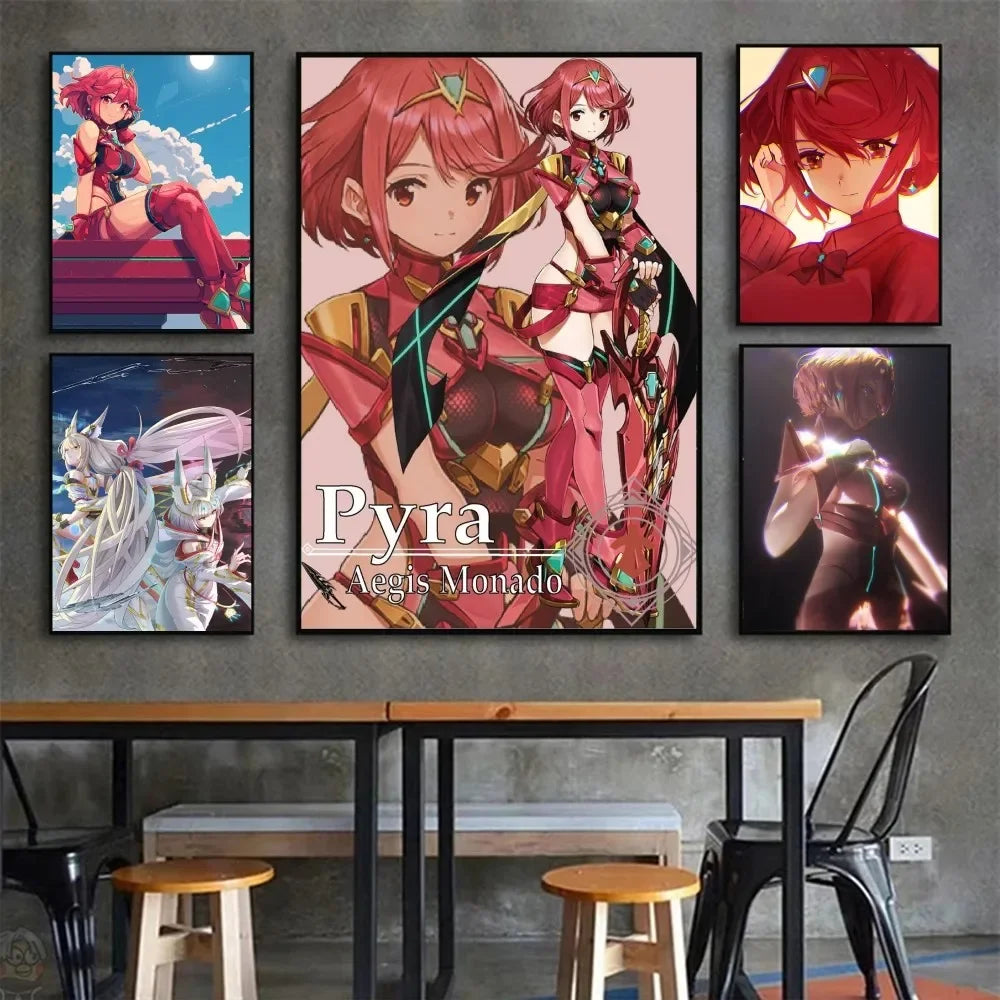X-Xenoblade Chronicles 2 Poster HD Posters Home Room Bar Cafe Decor Art Wall Painting Picture