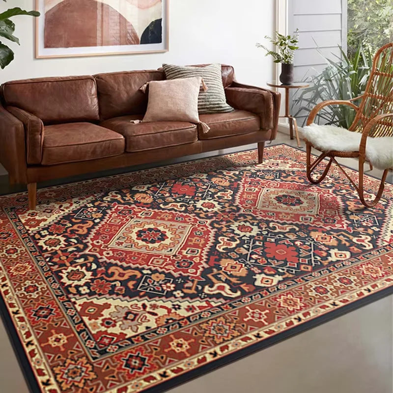 VIKAMA Persian Style Carpet For Live Room Large Area Rug Machine Washable Rug For Bedroom Home Decor Outdoor Carpet