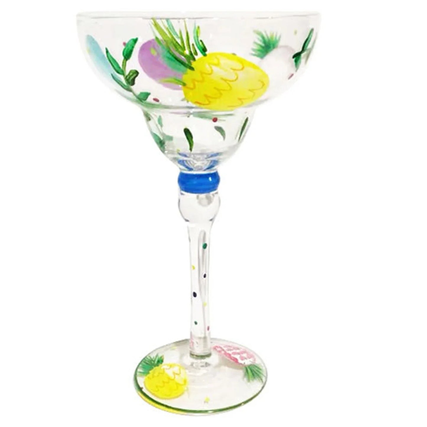 Margarita Cocktail Goblet Cup Multi-Purpose Colorful Wine Glasses for Home Bar Wedding Party