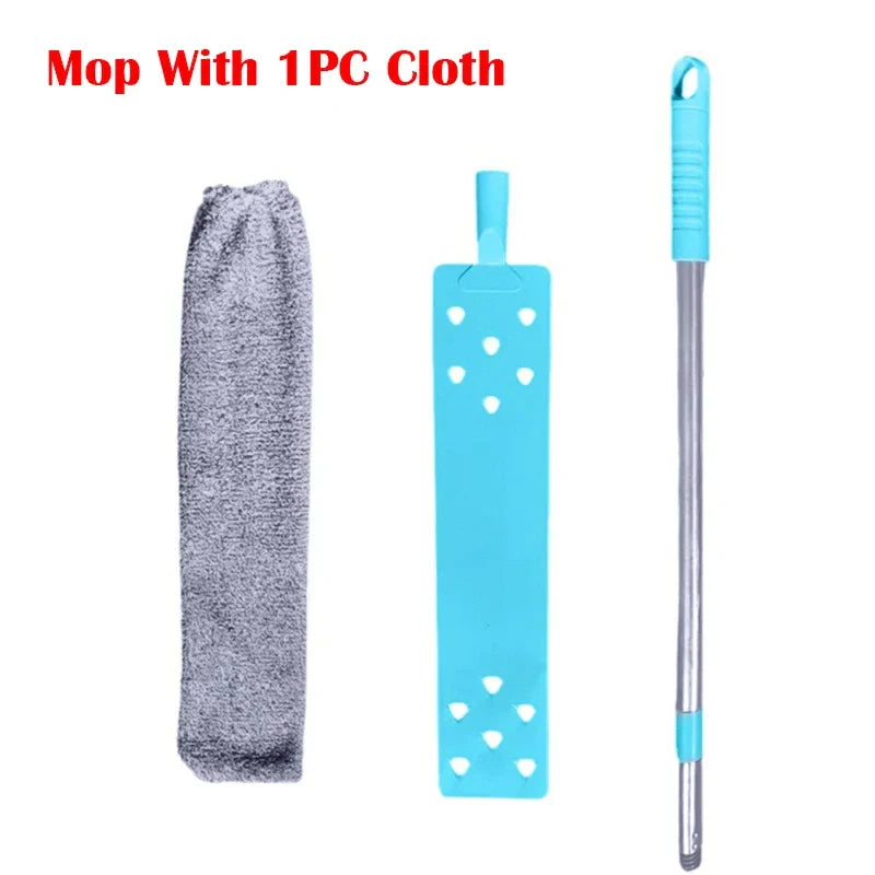 Telescopic Duster Brush for Household Cleaning Long Handle Mop Gap Dust Cleaner Bedside Sofa Brush Tool kitchen accessories