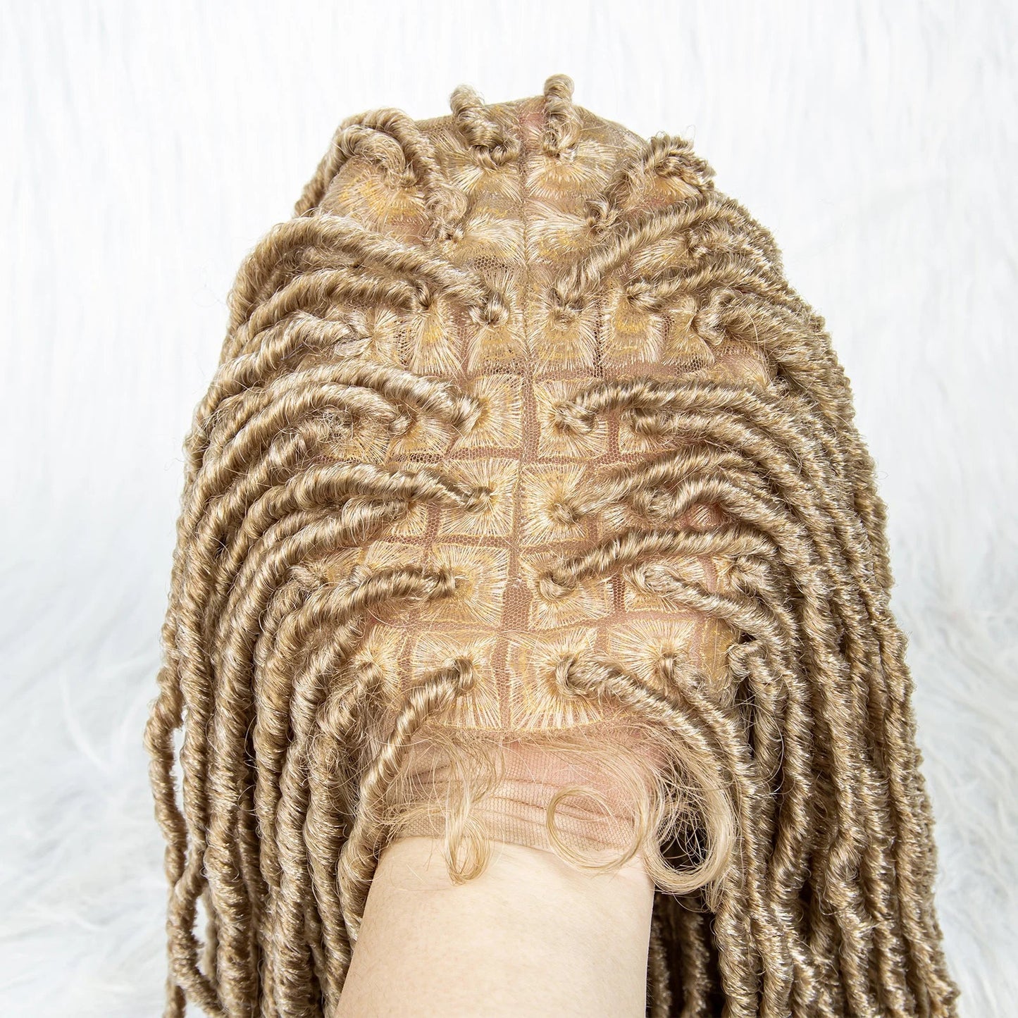 KIMA 36" Colorful Dreadlocks Braids Wig | Full Lace Front & Baby Hair
