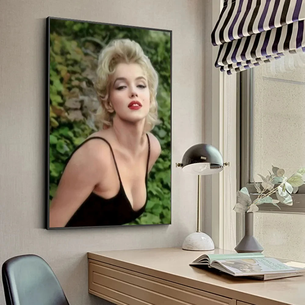 M-Marilyn Monroe  Poster HD Posters Home Room Bar Cafe Decor Art Wall Painting Picture